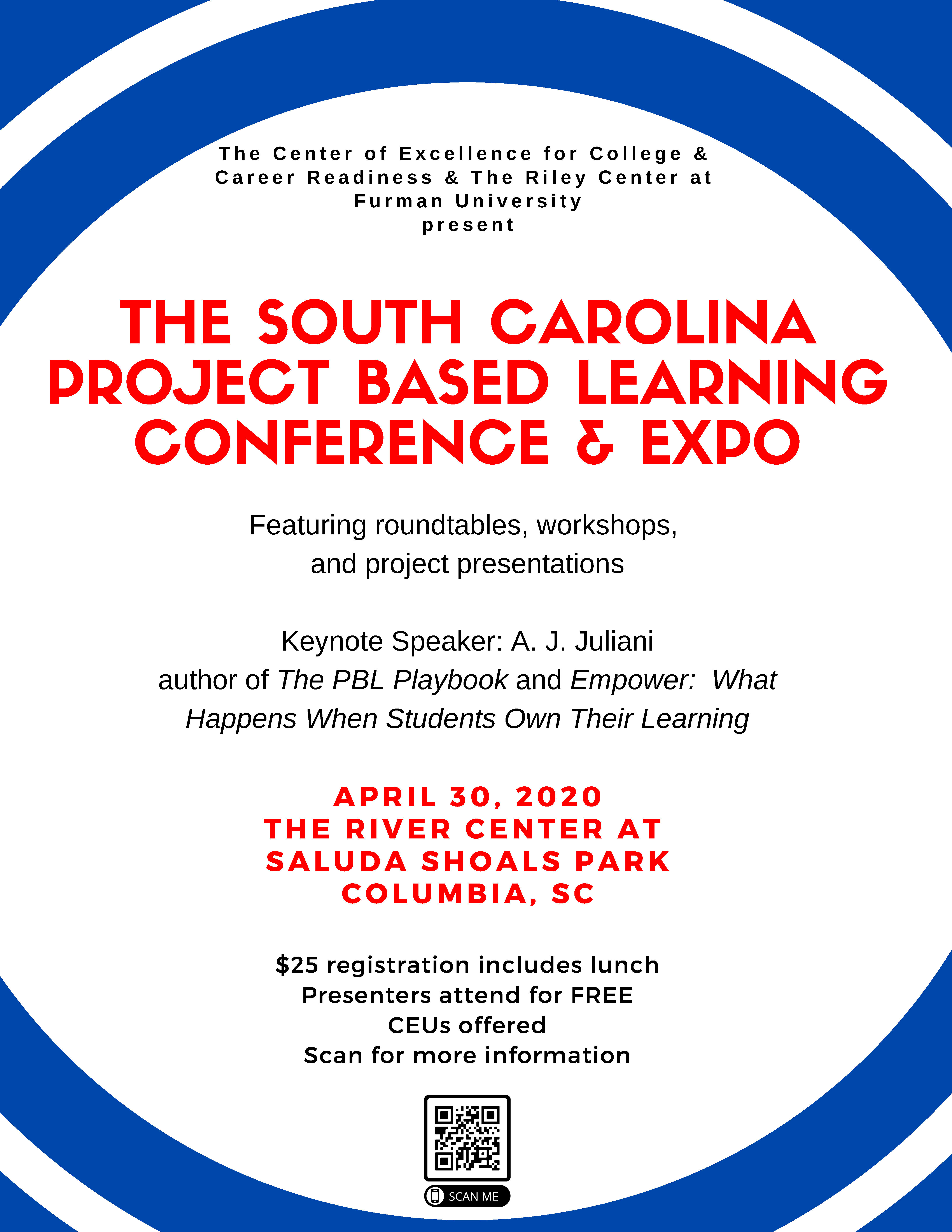 The South Carolina Project Based Learning Conference and Expo Center